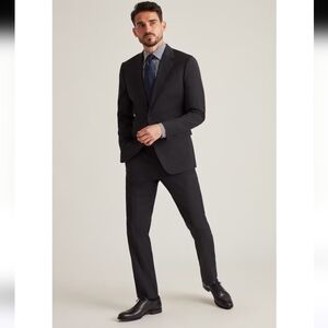 Bonobos Jetsetter Wool Blazer Standard Fit Charcoal Size 44R